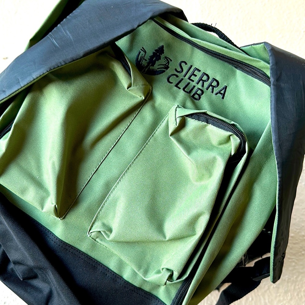 NWOT Sierra Club Backpack